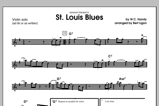 St. Louis Blues - Violin Solo (Orchestra) von Ligon