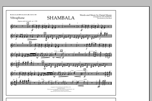 Shambala - Vibraphone (Marching Band) von Jay Dawson