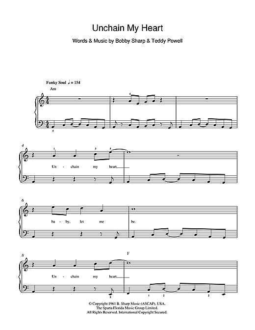 Unchain My Heart (Beginner Piano) von Ray Charles