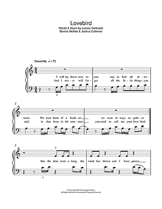 Lovebird (5-Finger Piano) von Leona Lewis