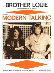 cover: Brother Louie, Modern Talking, Gesang, Gitarre, Klavier