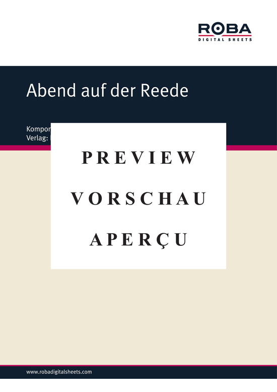 gallery: Abend auf der Reede , , (Klavier + Gesang)