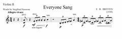 Produktbild zu: Everyone Sang