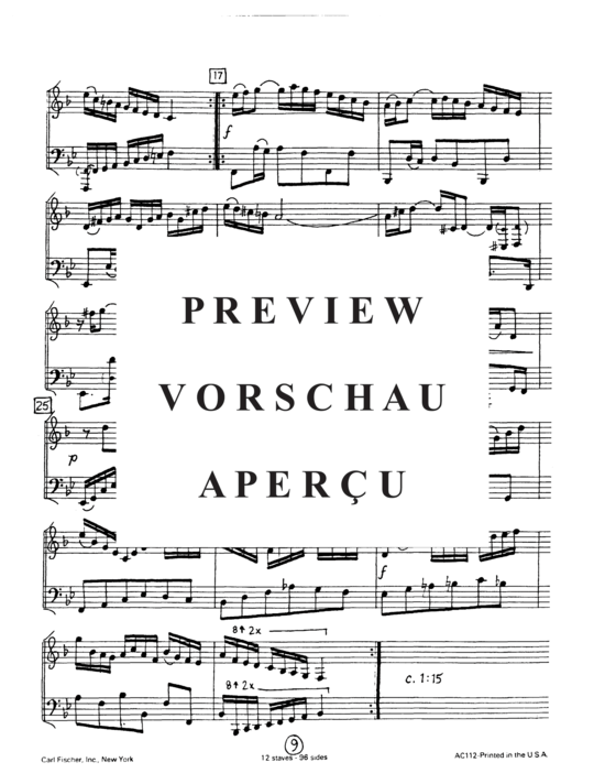 gallery: Goldberg Suite , , (Duett für Horn in F + Tuba)