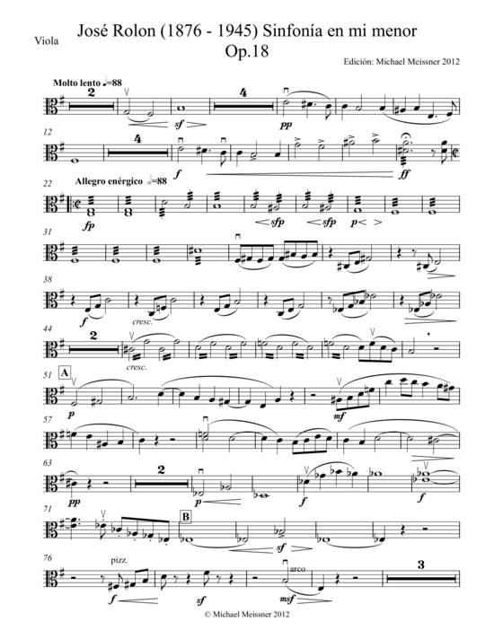 Sinfonia op. 18 