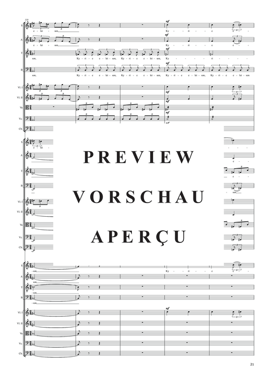 gallery: Kyrie in memoriam Nathalie Hidalgo Sánchez (1982, Version II 2015) , ,  (3x Gemischter Chor + 3x Streichquintett)