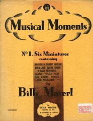 cover: Little Lady From Spain (from 'Musical Moments'), Billy Mayerl, Klavier