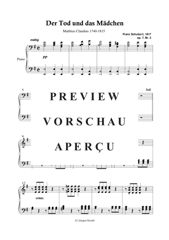 gallery: Der Tod und das Mädchen op.7.3 , , (Gesang + Klavier)