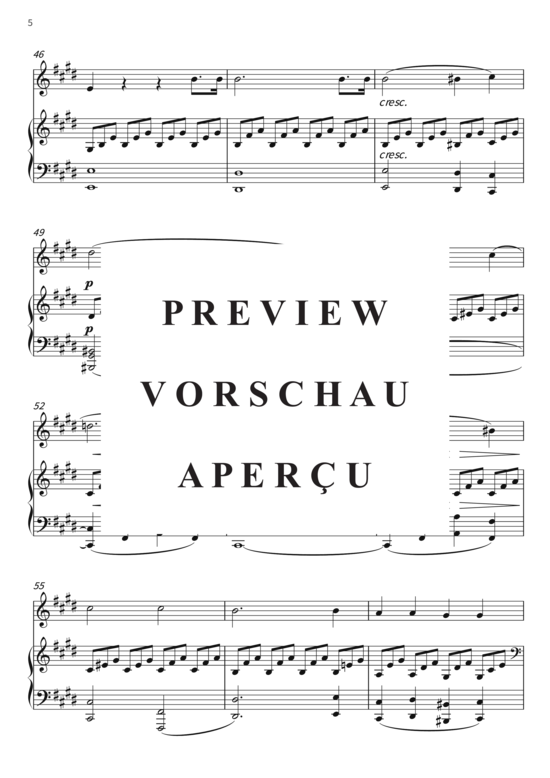 gallery: Klaviersonate Nr. 14 in cis-Moll - Opus 27, 2 aka Mondscheinsonate , , (Klavier + Instrument in C)