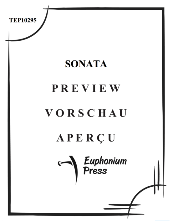 gallery: Sonata for Solo Euphonium , , (Euphonium/Fagott Solo)