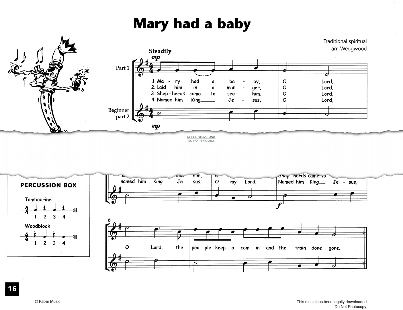 gallery: Mary Had A Baby, Traditional, Flöte