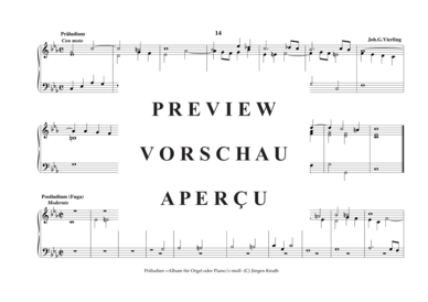 gallery: Präludien = Album für Orgel oder Piano (c-moll) , ,  (Klavier Solo)