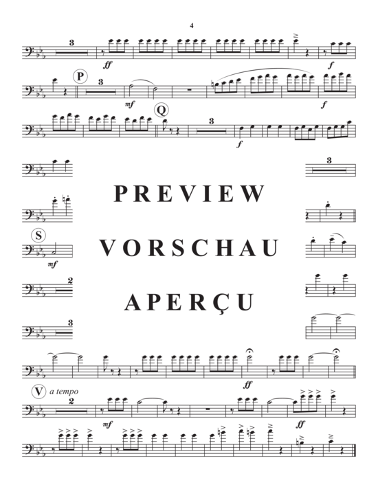 gallery: Movement 1 from Symphony No. 5 , , (2x Euphonium/Bariton, 3x Tuba)