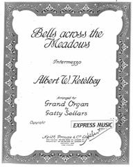 cover: Bells Across The Meadow, Albert W. Ketèlbey, Orgel