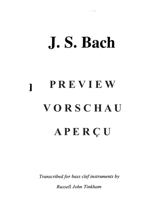 gallery: Partita in A Minor, BWV 1013 , , (Tuba Solo)