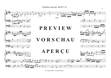 gallery: Präludium und Fuge BuxWV141 , , (Orgel Solo)