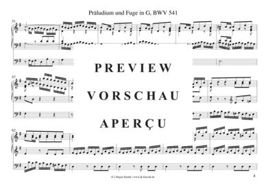 gallery: Präludium und Fuge in G, BWV 541 , , (Orgel Solo)