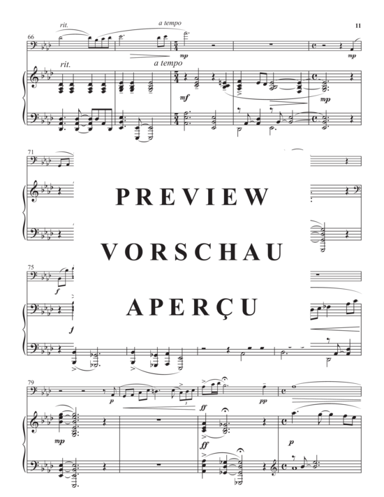 gallery: Posaunen Sonate Nr. 1 , , (Posaune + Klavier)