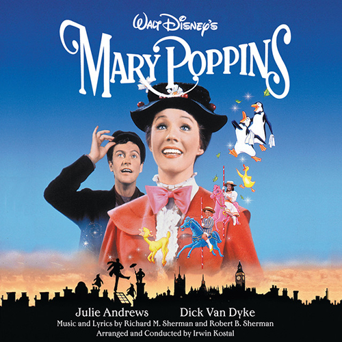 cover: Chim Chim Cher-ee (from Mary Poppins), Dick Van Dyke, Melodieinstrumente