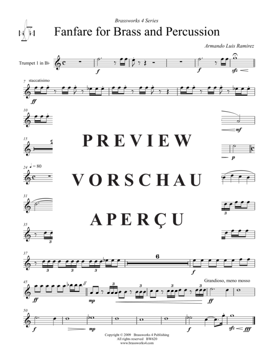 gallery: Fanfare for Brass and Percussion , , (Blechbläser Septett)