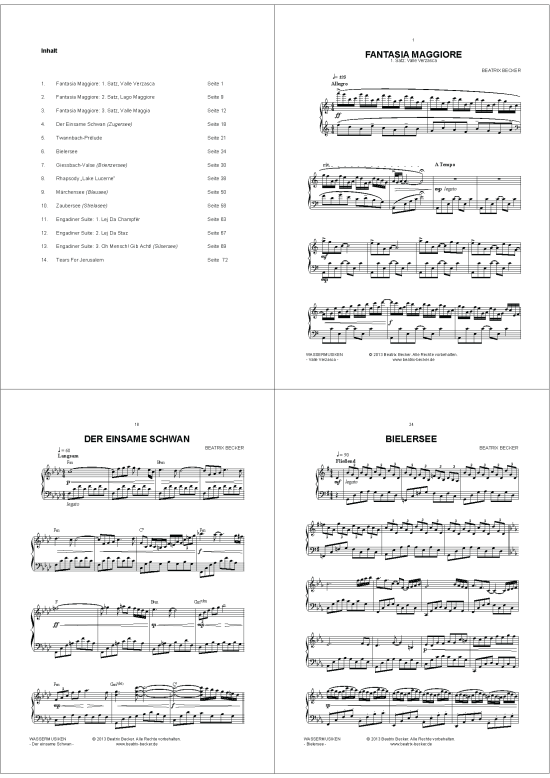 Songbuch "Wassermusiken" 