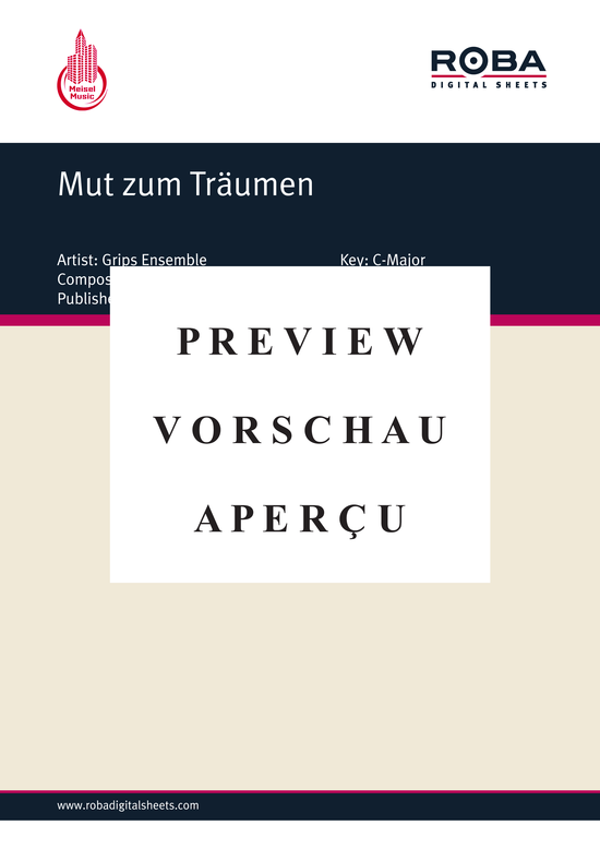 gallery: Mut zum Träumen , 	Grips Ensemble, (Klavier + Gesang)