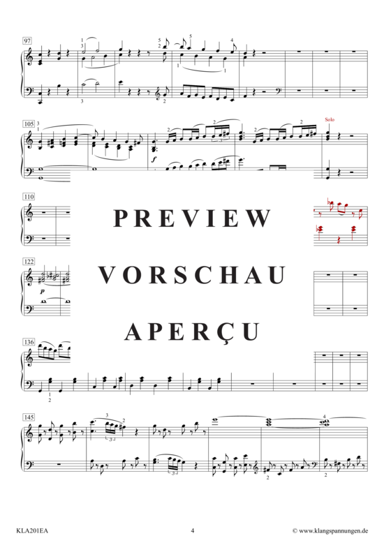 gallery: Klavierkonzert Nr. 21 C-Dur KV 467, Klavierauszug des Orchesterparts, Satz 1 , , (Klavier Solo)