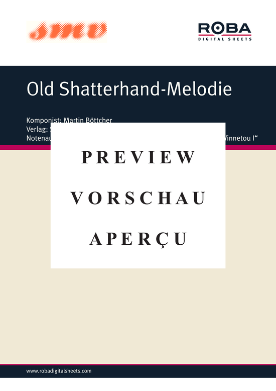 gallery: Old Shatterhand-Melodie  , , (Klavier Solo)