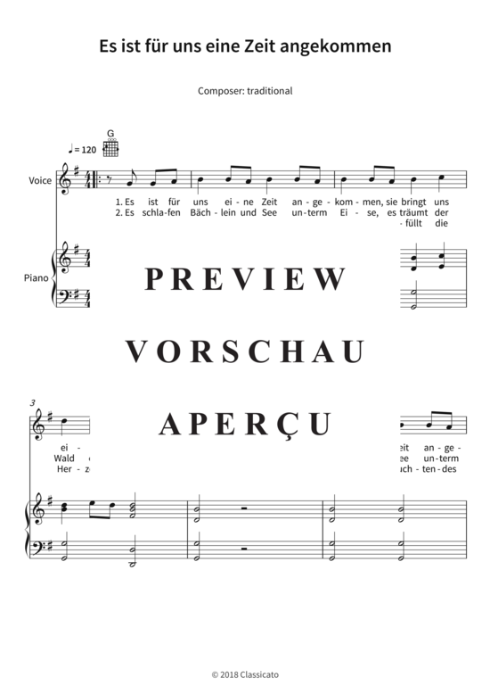 gallery: Es ist für uns eine Zeit angekommen , , (Gesang + Klavier, Gitarre)