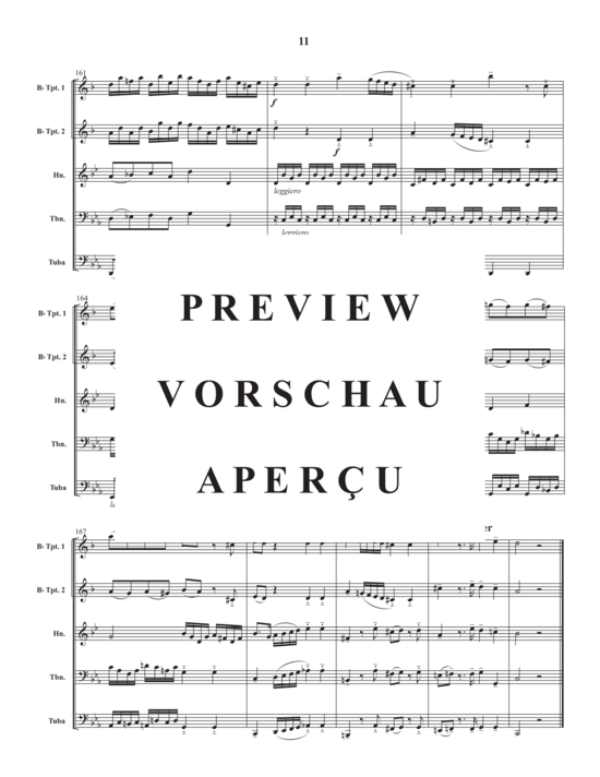 gallery: Adagio and Fugue in c minor , , (Blechbläser Quintett)