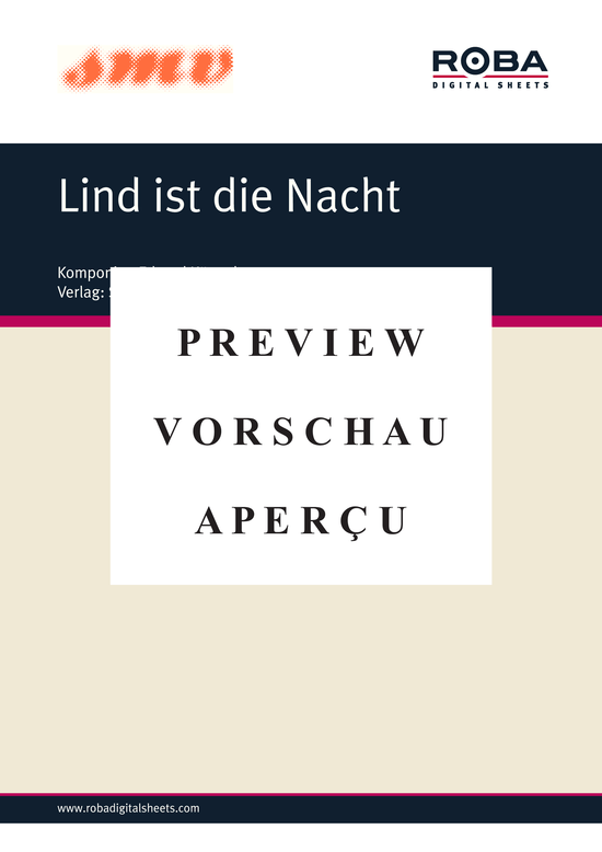 gallery: Lind ist die Nacht  , , (Klavier + Gesang)