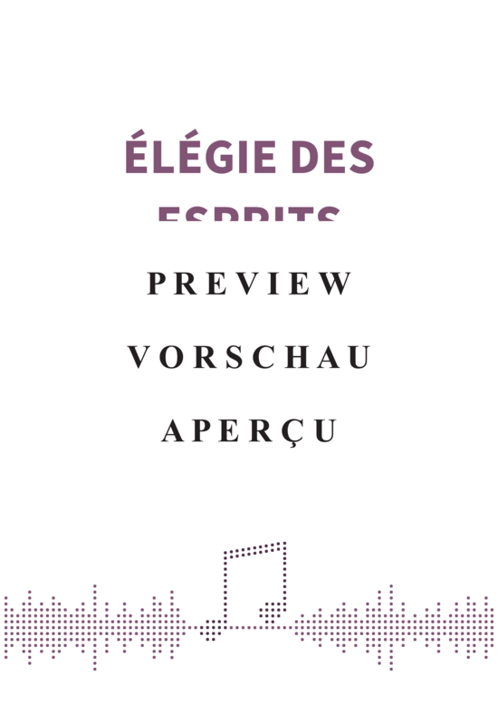 gallery: Élégie des esprits , , (Klavier Solo)