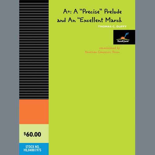 cover: A+: A "Precise" Prelude and an "Excellent" March - Electric Bass, , Ensemble