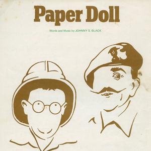 cover: Paper Doll, Johnny S. Black