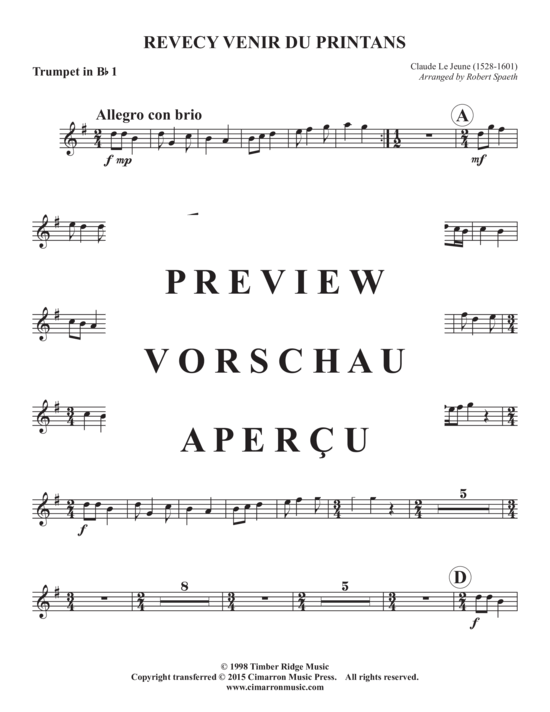 gallery: Revecy Venir du Printans , , (Blechbläserquintett)