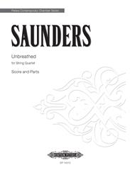 cover: Unbreathed, Rebecca Saunders, Quartett