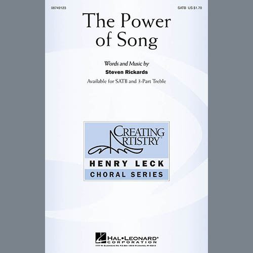 cover: The Power Of Song, , Chor