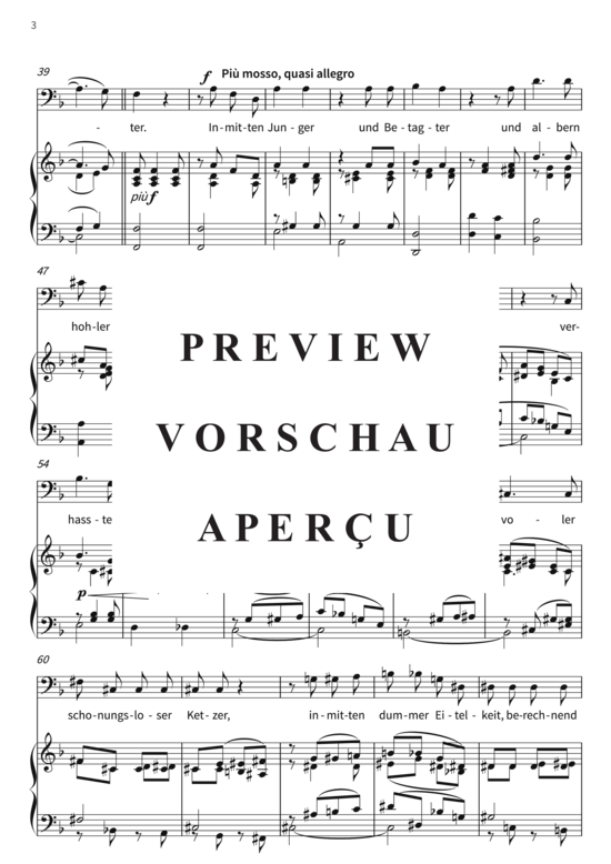 gallery: Ein Jeder kennt die Lieb´ auf Erden - Arie des Fürsten Gremin aus Eugen Onegin , , (Gesang + Klavier)