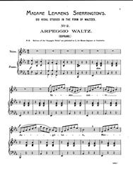 Product picture to: The Arpeggio Waltz