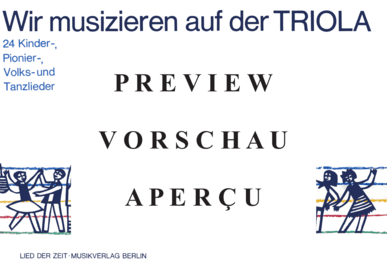 gallery: Wir musizieren auf der Triola , , (Noten im Querformat)