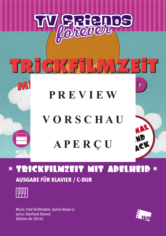 gallery: Trickfilmzeit mit Adelheid - Main theme from the TV series Trickfilmzeit mit Adleheid (1974) , ,  (Klavier Solo)