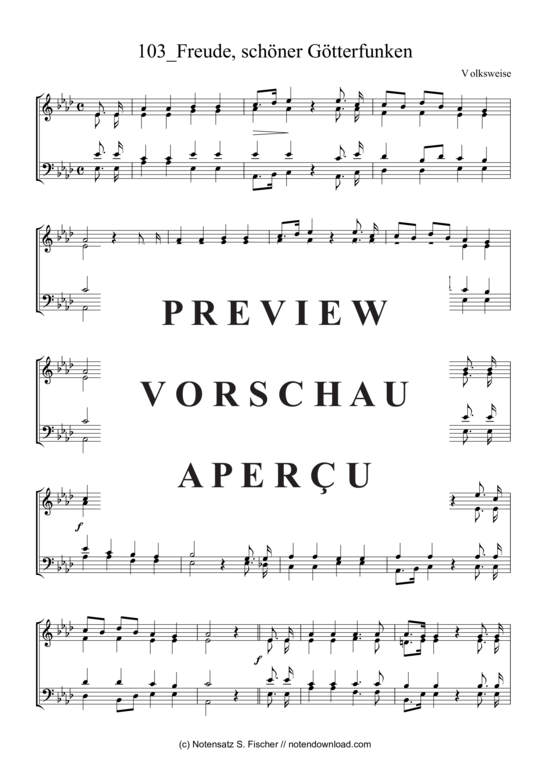 gallery: Freude, schöner Götterfunken , , (Posaunenchor)