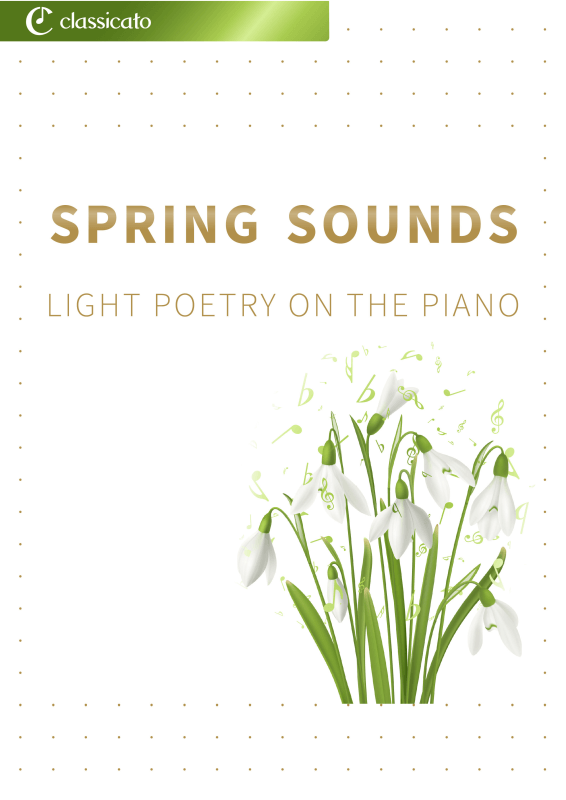 Produktbild zu: Spring sounds - Light poetry on the piano