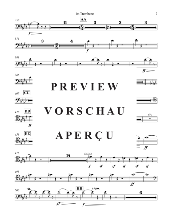 gallery: Sinfonia op. 18 , , (Posaune 1)