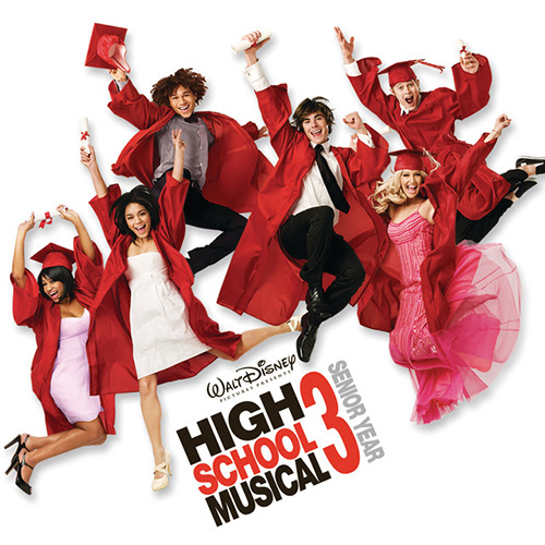 cover: I Want It All, High School Musical 3, Klavier