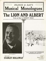 cover: The Lion And Albert, Stanley Holloway, Gesang, Klavier