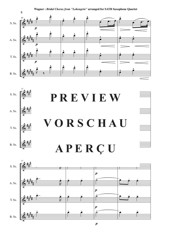 gallery: Treulich geführt , , (Saxophon-Quartett)