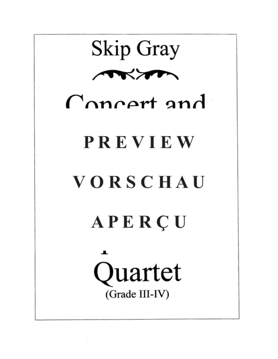 gallery: Concert and Contest Collection for Tuba-Euphonium Quartet , , (Tuba Quartett EETT)