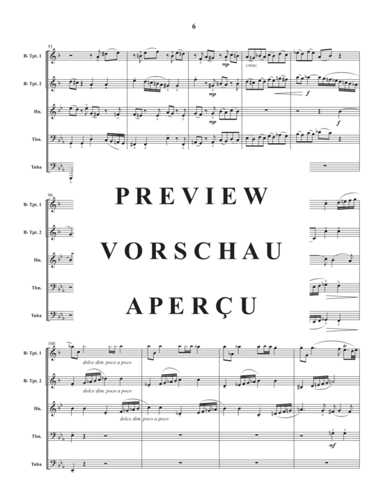 gallery: Adagio and Fugue in c minor , , (Blechbläser Quintett)