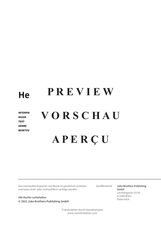 gallery: Herr Inspektor (Gesang + Akkorde) , Speer, Seiler und,  (Leadsheet)